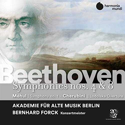 CD cover featuring Beethoven’s portrait and landscape, with text details.