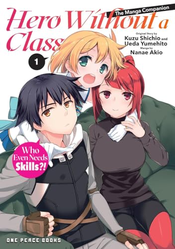Manga cover featuring three anime-style characters with colorful hair.