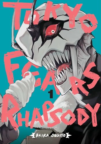 Manga cover featuring a monstrous creature with a skull-like face and sharp teeth.