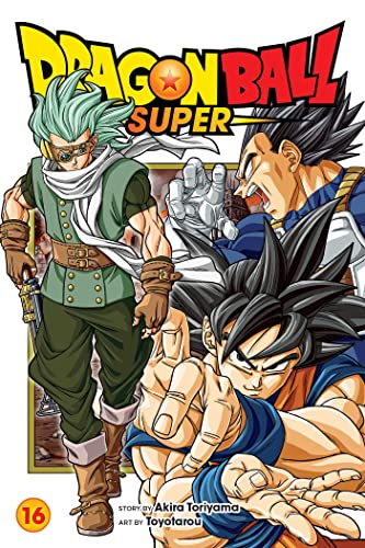 Manga cover featuring Granolah, Vegeta, and Goku from Dragon Ball Super volume 16.