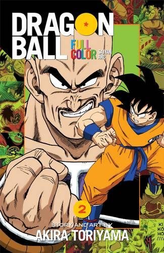 Dragon Ball Full Color 2 cover featuring Vegeta and Goku in action.