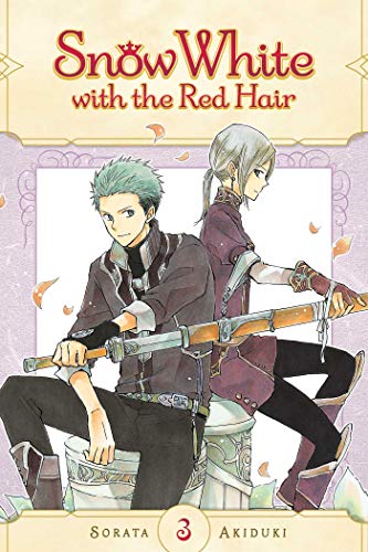 Manga cover featuring two young people with red and green hair.