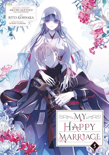 Manga cover featuring a couple in traditional Japanese clothing, volume 5.
