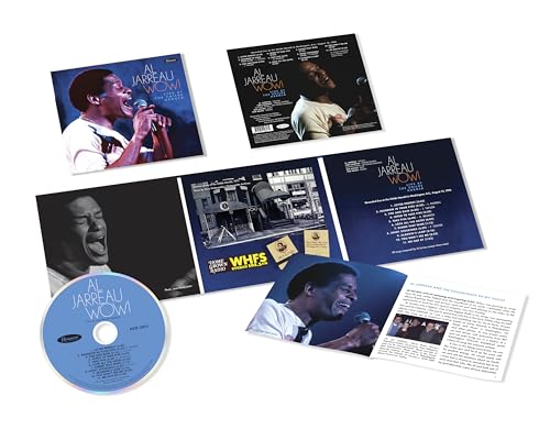 Al Jarreau “Wow!” live album CD with case and insert booklet.