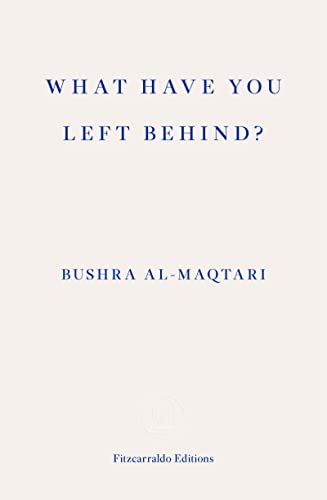 Book cover with blue text on a light beige background.