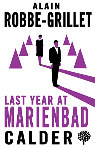 Film script cover: stylized figures and purple triangles on a dark background.