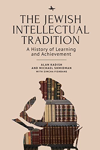Book cover: “The Jewish Intellectual Tradition” with a silhouette of a scholar.