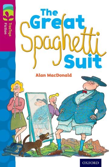Book cover depicting a man in a suit being measured, with onlookers.
