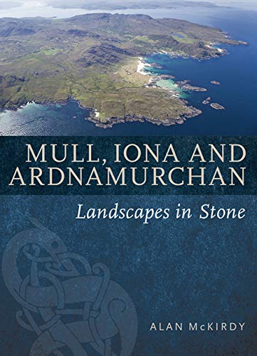 Book cover depicting a coastal landscape of Scottish islands.