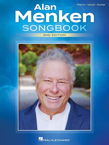 Alan Menken Songbook, 2nd Edition cover with composer’s portrait.