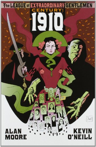 Comic book cover featuring characters from “The League of Extraordinary Gentlemen: Century 1910.”