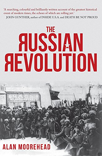 Book cover for “The Russian Revolution” with a historical crowd scene.