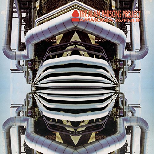 Album cover for The Alan Parsons Project’s “Ammonia Avenue” featuring industrial piping.