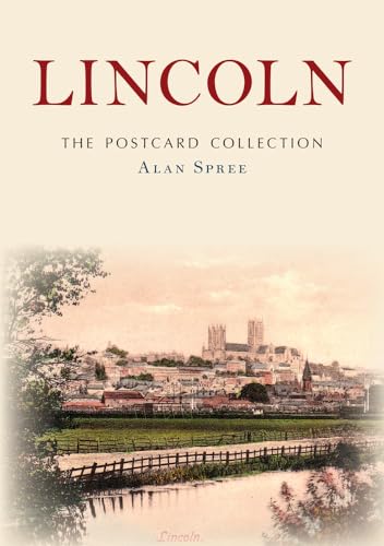 Book cover: "Lincoln: The Postcard Collection" with a historic town view.