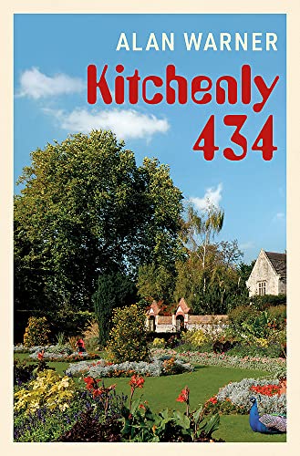 Book cover for "Kitchenly 434" with a garden scene and peacock.