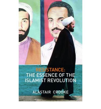BookSymmetry of portraits behind a man in a black robe and white turban.