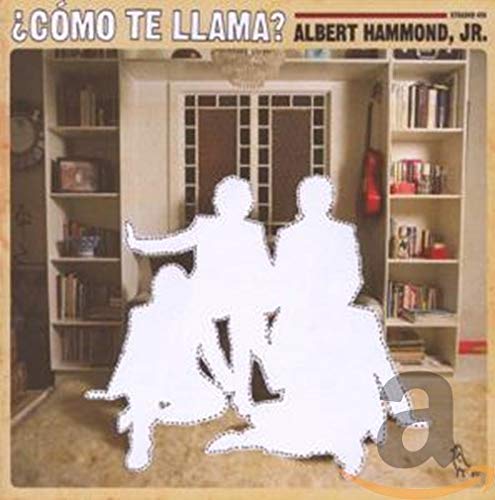 CD cover for Albert Hammond Jr’s “Como Te Llama” with silhouetted figures.