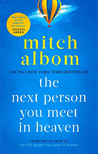 Book cover with blue background, hot air balloon, and yellow title text.