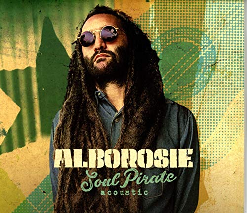 Alborosie album cover, man with dreadlocks wearing sunglasses, textured background.