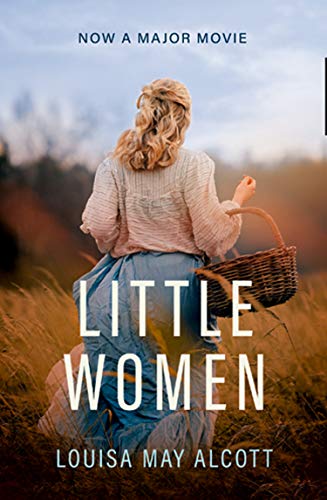 Book cover for “Little Women” featuring a woman in a field.