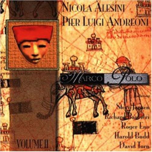 CD cover for "Marco Polo Vol II" with illustrated map and figures.