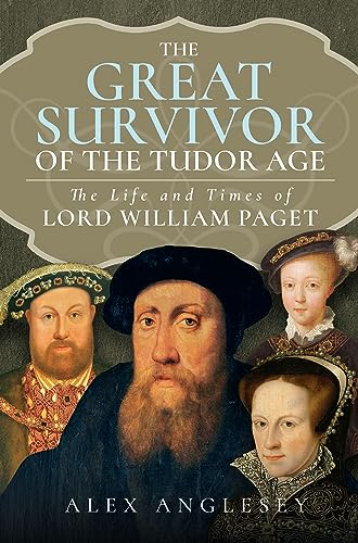 Book cover featuring portraits of Tudor-era figures, including Lord William Paget.
