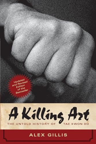 Book cover: clenched fist, red starburst, and title “A Killing Art.”