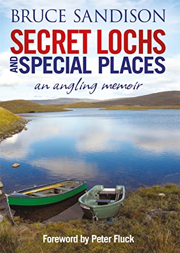 Book cover: Scottish loch scene with boats, title “Secret Lochs and Special Places”.