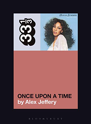 Book cover featuring Donna Summer with album art and text details.