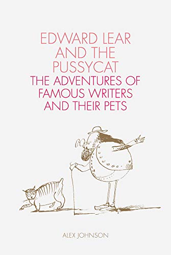 Book cover: Edward Lear with a cat and a whimsical figure.