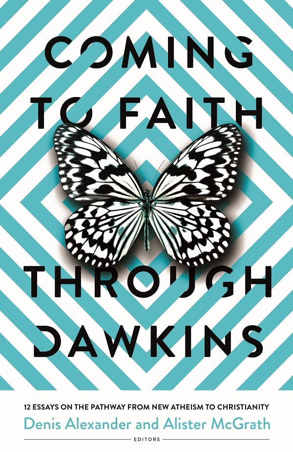 Book cover with blue geometric pattern, butterfly, and bold title text.