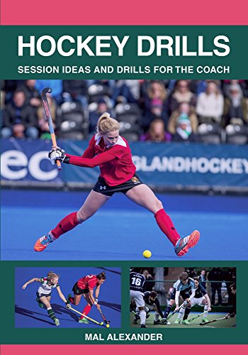 Book cover featuring a field hockey player hitting a ball.