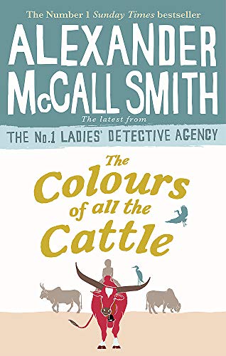 Book cover: "The Colours of all the Cattle" with cattle illustration.