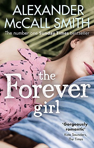 Book cover: woman in pink dress, title “The Forever Girl”.