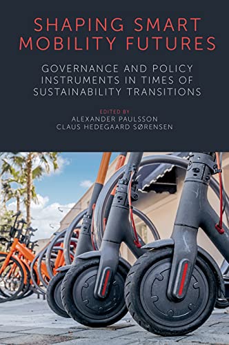 Book cover with electric scooters, titled “Shaping Smart Mobility Futures.”