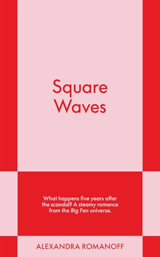 Book cover with a red and pink geometric pattern, title, and author name.