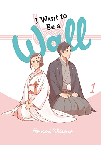 Manga cover featuring a couple in traditional Japanese wedding attire sitting on a pink background.