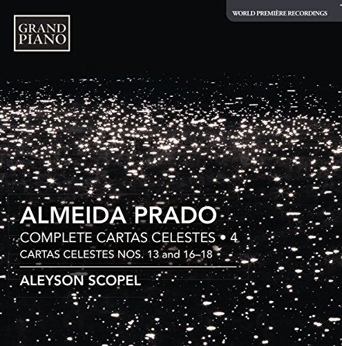 "CD cover with a starry night sky background and white text."