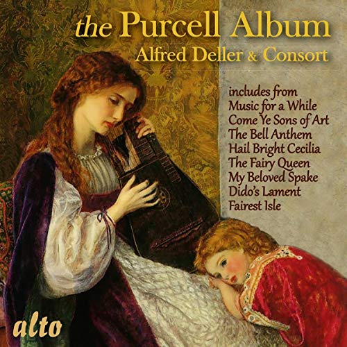 CD cover featuring a painting of a woman with a lute and a child.