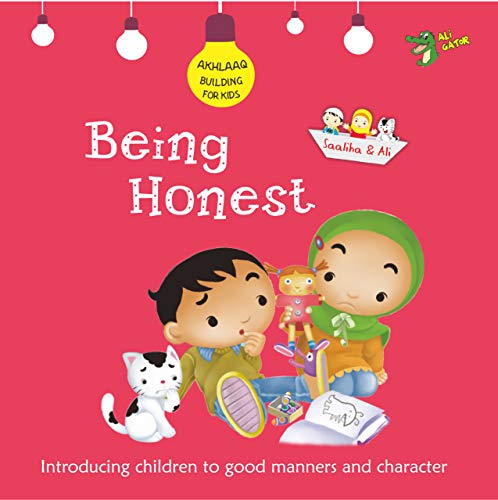 Book cover: "Being Honest" with illustrated children and animals.