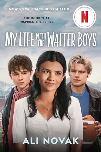 Book cover featuring three young people, a girl and two boys.