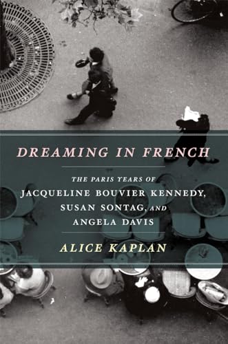 Book cover: "Dreaming in French" with a Parisian street scene above.