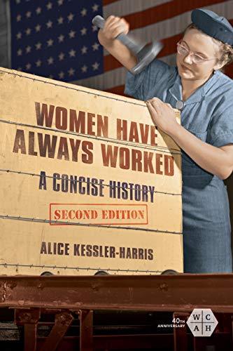 Book cover: "Women Have Always Worked," featuring a woman with tools.