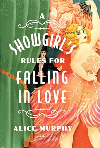 Book cover: showgirl and gentleman in vintage style illustration.