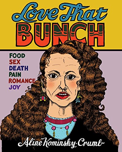 Book cover: illustrated portrait of a woman with curly hair.