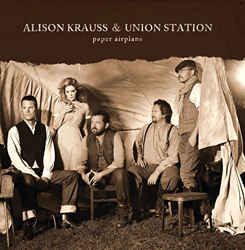 Alison Krauss & Union Station album cover, sepia-toned photo of the band.