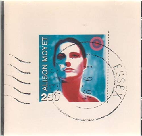CD cover for Alison Moyet’s “Moyet Alison -essex” featuring a portrait as a stamp.