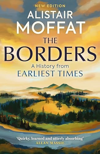 Book cover: “The Borders,” a history with a landscape illustration.