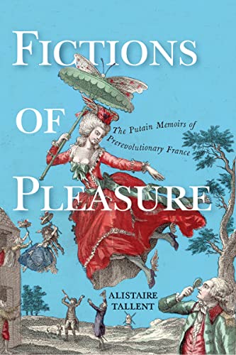 Book cover depicting a woman in 18th-century dress with a butterfly parasol.