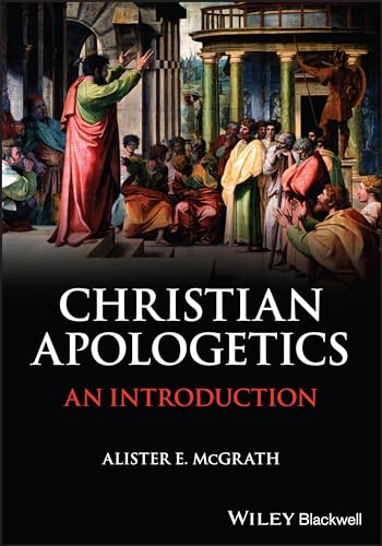 Book cover: “Christian Apologetics: An Introduction” with a Renaissance painting.